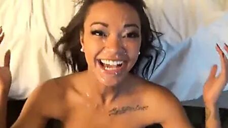 Harley Dean hat Probleme mit meinem großen schwarzen Schwanz