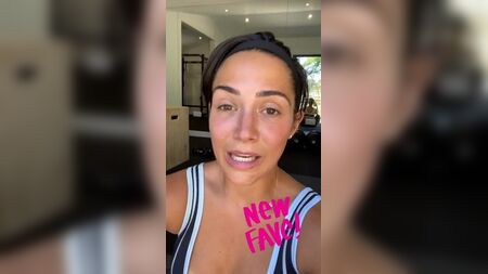 Frankie Bridge hat nach dem Training einen wunden Hintern