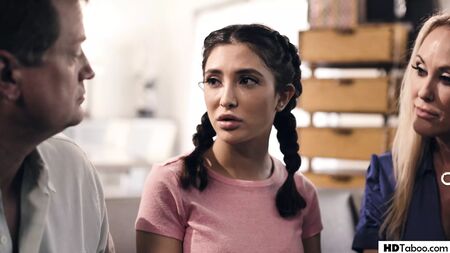 Schmutzige Eltern, die Sex mit einem armen Mädchen haben