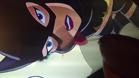 Hentai Batgirl – Sperma-Hommage