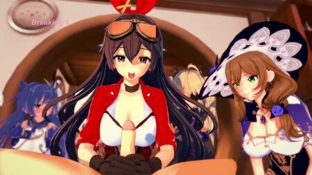 GENSHIN IMPACT FUCKFEST (3D Hentai) | von Ahegao Aura