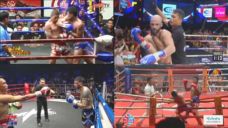 Aztz Elbow. Rajadamnern, Muay Thai Super Champ, Max Muay Thai, Kun Khmer