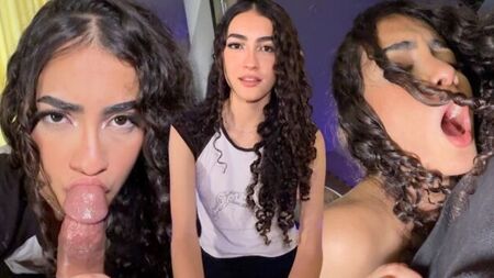 Leidenschaftliche Latina kann nicht anders, als zu kommen