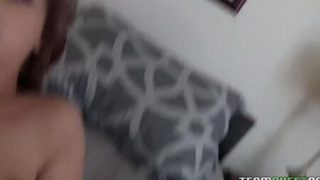 Fick ein junges Paar in einem Hostel