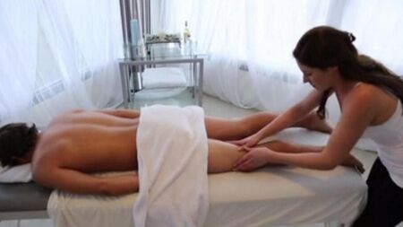 Die Zufriedenheit kam nicht nur aus der Massage