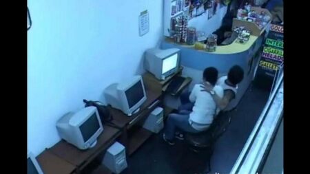 Webcam im Internetcafé