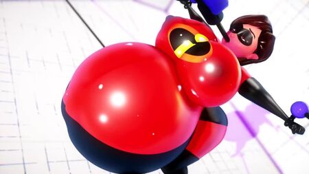 Elastigirl – erzwungene Ganzkörper-Aufblähung (Die Unglaublichen) *von imbapovi