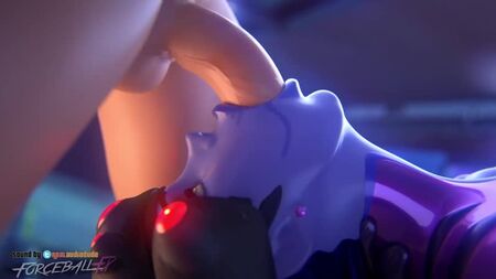 Widowmaker – Oralsex; Cunnilingus; Blowjob; Deepthroat; Facefuck; großer Schwanz; Dominanz; 3D-Sex-Porno-Hentai; [Overwatch]