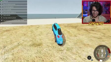 Skorpion Gamer – Mit einem riesigen Auto auf dem Beamng Drive spielen!! (Unglaublich)