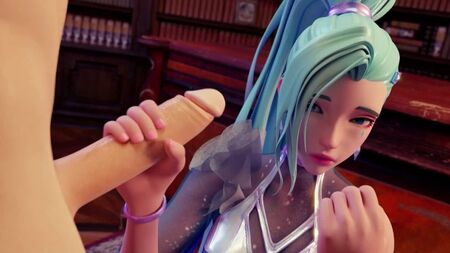 Seraphine KDA 3D-Porno