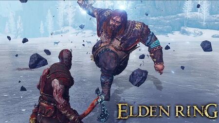 KRATOS VS THOR – Bosskampf — God of War Ragnarök X ELDEN RING