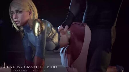 Supergirl – Doggy-Style; vaginal gefickt; 3D-Sex-Hentai-Porno; (von Grand Cupido) [DC Comics]