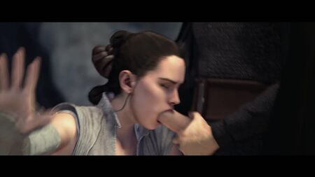 3D-Porno – Reys erste Lektion (Star Wars-Sex)