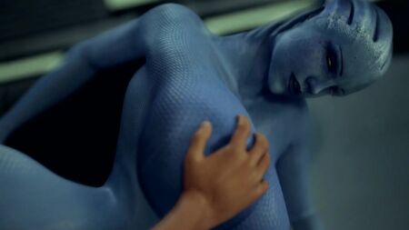 Mass Effect 3D-SFM-Porno-Hentai: Liara – Arsch, große Brüste, Sexszene, Animation (18+)