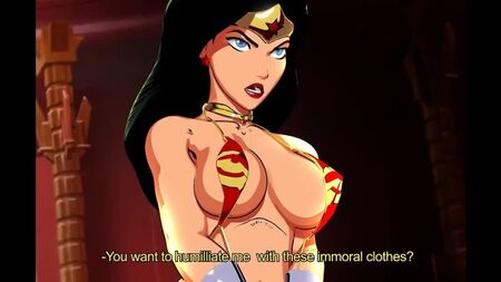Wonder Woman, erotischer Tanz, DC Comics Hentai