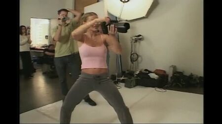 Fotoshooting mit Carmen Electra