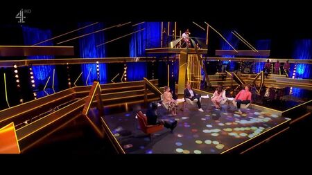 S03E06.1080p: Der Komiker Joe Lycett, die Profi-Tänzerin Oti Mabuse, die Komikerin Katherine Ryan, Harry Redknapp und der Sänger Tom Grennan