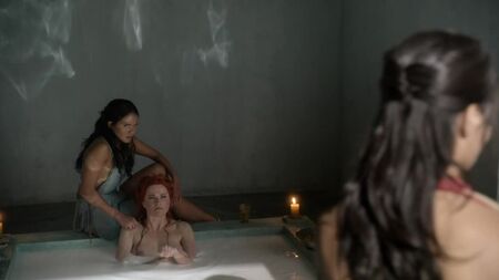 Lucy Lawless, Katrina Law nackt – Spartacus (2010), Staffel 1, Folge 9