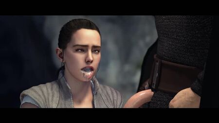 Reys erste Lektion (Star Wars-Sex)