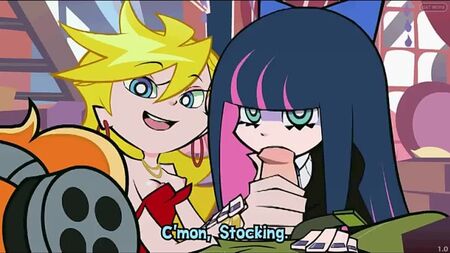 Panty, Stocking & Brief – Panty und Stocking mit Strumpfhaltern