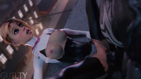Spider-Gwen X Venom (Marvel-Sex)