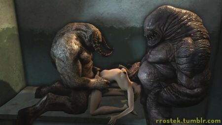 3D-Monster-Porno-Animation (Far Cry, Left 4 Dead Sex)