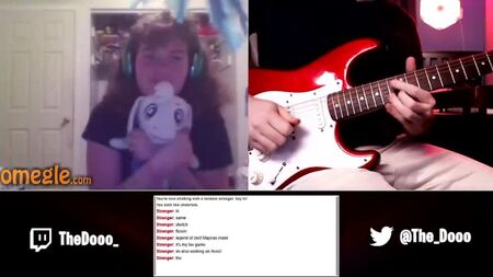 [TheDooo] Gitarre spielen auf Omegle, Folge 7 – Ich bin wieder da!