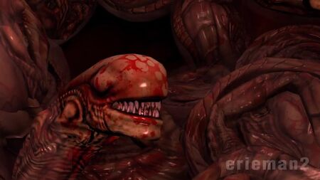 Regel 34 – 3D-Alien, Alien (Franchise), Alien-Penis, Alien vs. Predator, Aliens (Animation) (1)