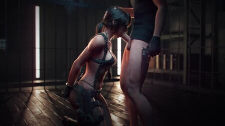 MGSV Quiet – 3D-Porno / 3Dポルノ