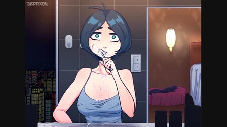 „Time Stopped Brush“ von [Derpixon] (Hentai, хентай, Sex, Anal, Porno, Brüste, ab 18, Anime)