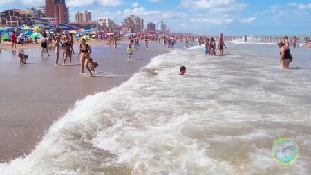 4K – Strandspaziergang am GESELL-STRAND – Ein herrlich klarer Tag im Sommer 2022