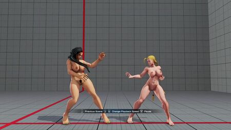 Street Fighter V – Laura & Cammy (BB Muscle) Nackt-Mod