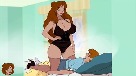 Milftoon-Drama – Die Schwiegermutter kommt vorbei, um sich vögeln zu lassen