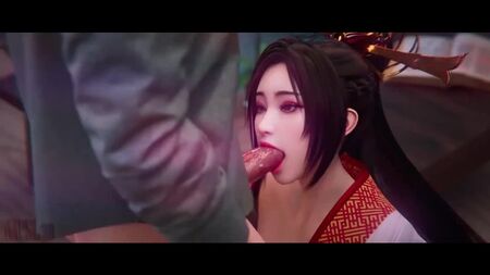 Diaochan – Oralsex; Cunnilingus; Blowjob; Deepthroat; Facefuck; chinesisches Mädchen; Japanerin; 3D-Sex-Porno-Hentai; (von @Setarcos04) [Koei]