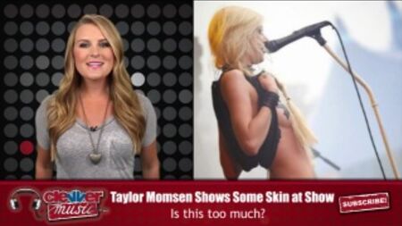Taylor Momsen entblößt bei einem Konzert ihre Brüste