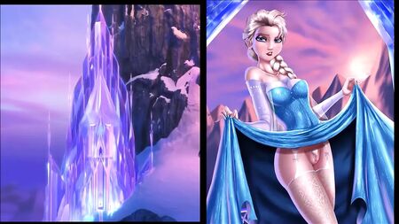 SekushiLover – Disney-Elsa vs. Nackte Elsa
