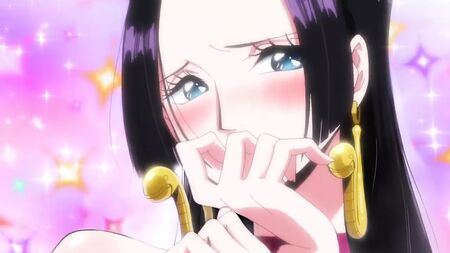 ONE PIECE: Bearbeitete Ecchi-Szene aus dem Anime mit der nackten Boa Hancock
