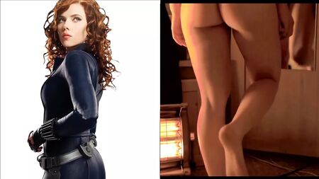 SekushiLover – Black Widow gegen die nackte Scarlett