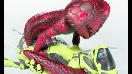 3D-Yiff-Furry-Porno-Sex E621 FYE Schlange Scalie Roboter-Mädchen